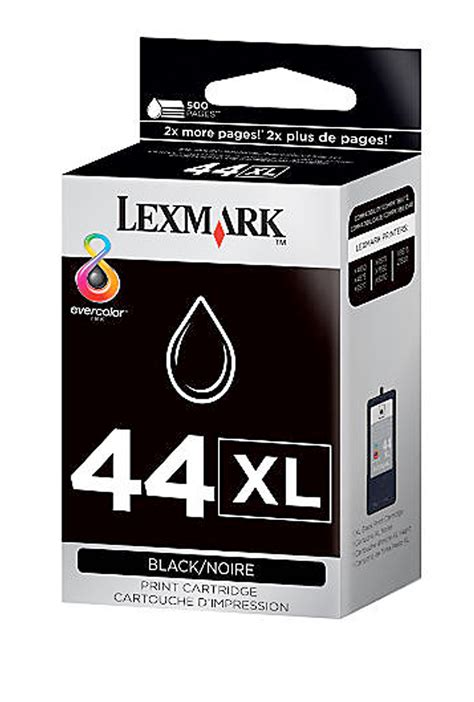 lexmark xl high yield black print cartridge