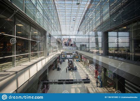 july   ukraine kiev zhuliany international airport kiev editorial photography image