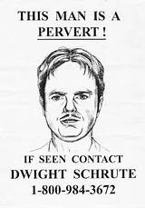 Dwight Schrute sketch template