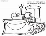 Bulldozer Coloring Pages sketch template