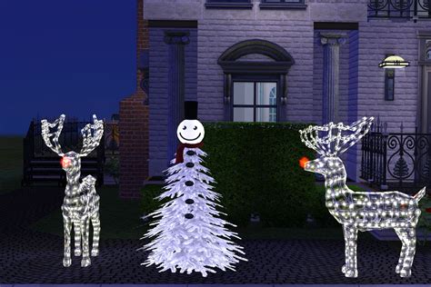 Mod The Sims Snowman Christmas Tree