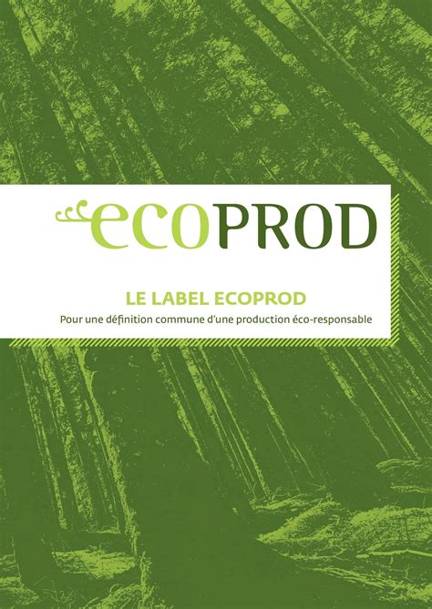 label ecoprod
