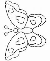 Butterfly Coloring Pages Colouring Printable Kids Papillon Book sketch template