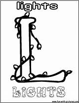 Lights Coloring Pages Printable Fun sketch template