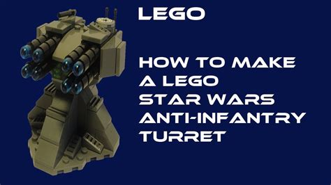 legohow    lego star wars anti infantry turret
