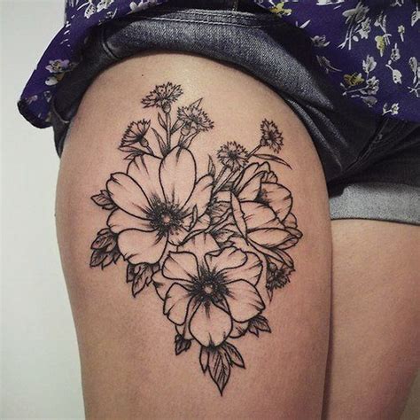 pretty flower tattoo ideas  creative juice