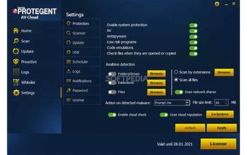 Protegent AV Cloud (Protegent Antivirus) screenshot #1
