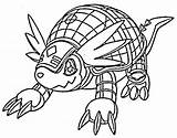 Digimon Coloring Pages Kids Cute sketch template