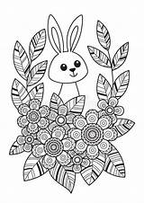 Easter Antistress sketch template