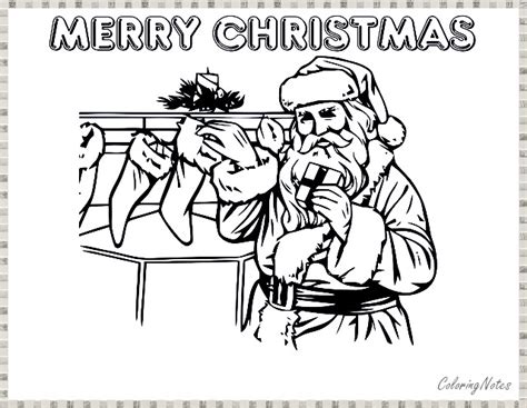 santa claus merry christmas coloring pages  adults merry christmas