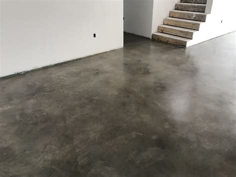 grey stain concrete floor stained concrete  epoxy floors  austin tx
