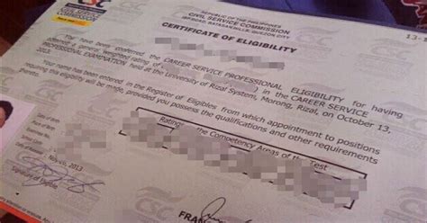 claim csc certificate  eligibility ph juander