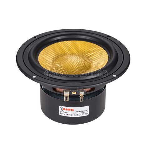 hifi 5 inch mid range woofer speaker unit mid bass loudspeaker for