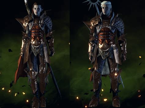 dragon age inquisition armor schematics mod