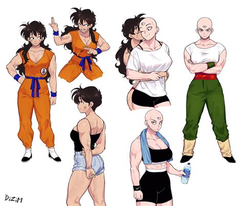 Yamcha And Tien R Rule63