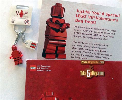 Take Five A Day Blog Archive Lego Vip