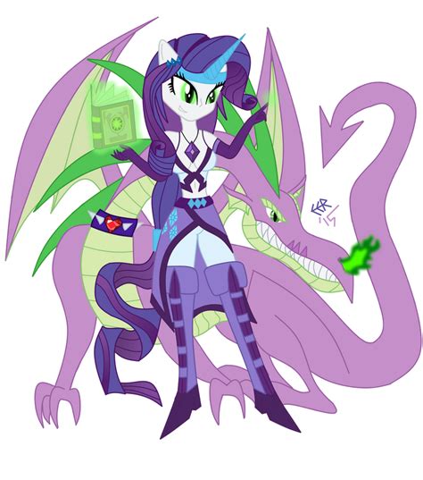Rarity And Spike By E E R On Deviantart