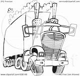 Outline Rig Big Exhaust Cartoon Clipart Releasing Lot Illustration Air Royalty Rf Clip Toonaday 2021 Ron Leishman Clipground sketch template