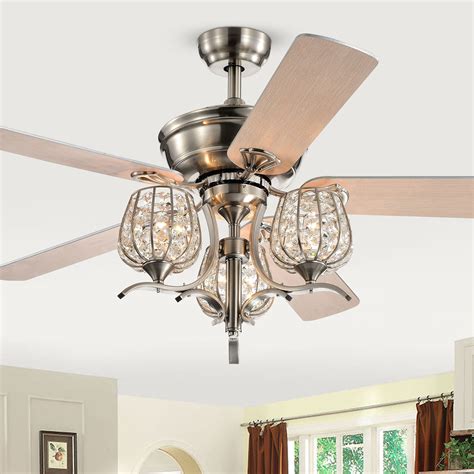 warehouse  tiffany  blade lighted ceiling fan cfl remosn