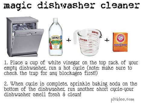 dishwasher photo  guides dishwasher cleaning solution vinegar