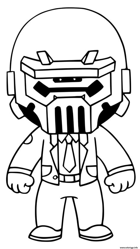 coloriage ghost brutus fortnite jecoloriecom