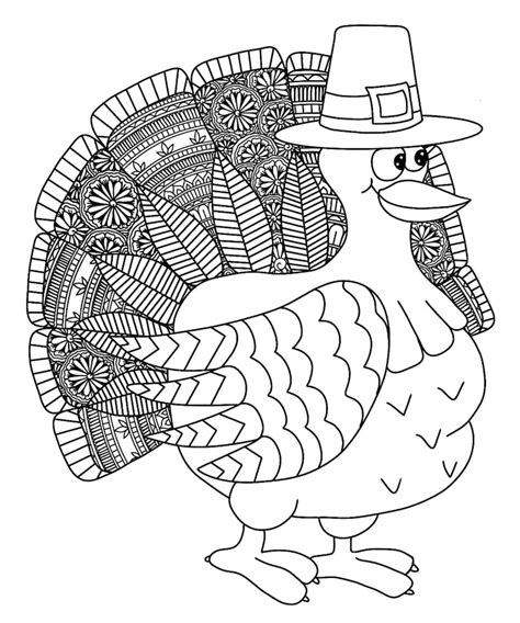 turkey mandala art printable turkey colouring page etsy