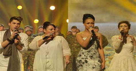 X Factor 2010 Contestants Reveal Help For Heroes Charity Single