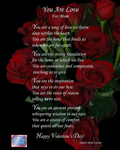 mother valentine poems