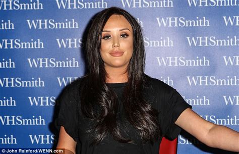 charlotte crosby covers her cleavage at book signing daily mail online