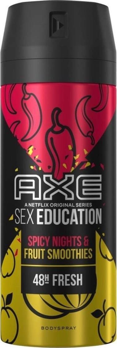 Axe Sex Education Spicy Nights And Fruit Smoothies 48h Fresh Body Spray