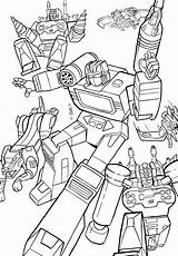 Soundwave Transformers sketch template