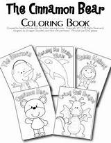 Cinnamon Bear Bears Coloring Pages Books Book sketch template