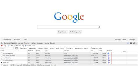 measuring website performance  google chrome developer tools