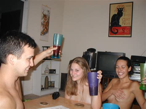 College Couples Get Drunk And Naked Together 013 College