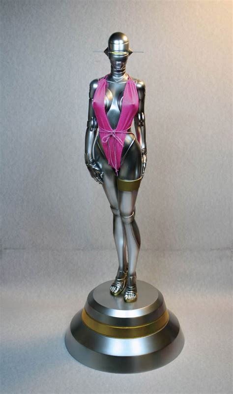 statues sorayama s sexy robot gets statue treatment — major spoilers