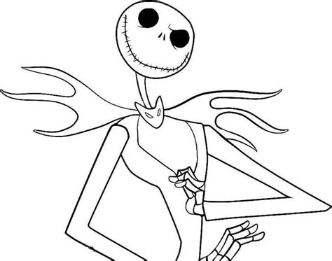 nightmare  christmas coloring pictures
