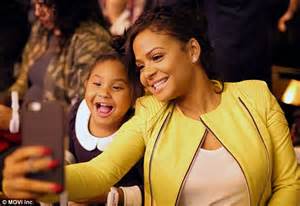 christina milian takes excited daughter violet to meet the