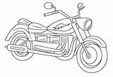 Kolorowanki Motocykle Dzieci Malowanki Coloring Wydruku Davidson sketch template