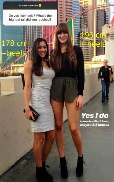 5ft10 6ft5 By Zaratustraelsabio Tall People Tall Women Fashion