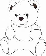 Bear Teddy Clipart Outline Drawing Clip Doll Line Cliparts Printable Transparent Colouring Bears Library Wikiclipart Clipartbest Pages sketch template