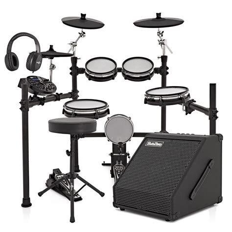 whd  dx pro mesh electronic drum kit  amp pack  gearmusic
