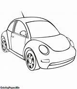 Beetle Coloringpages sketch template