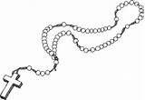 Rosary Chaplet Bestcoloringpagesforkids Praying Powerful sketch template