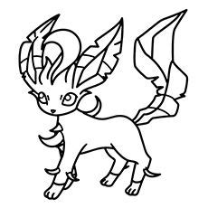 pokemon coloring pages eevee evolutions az coloring pages pokemon