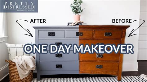 furniture painting  beginners  step paint dresser makeover