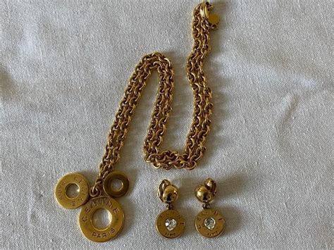 celine necklace earrings juwelen set catawiki