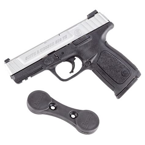smith wesson sdve  mm stainless  brownells