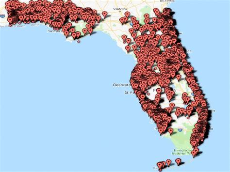 Sex Offenders In Florida Interactive Map Let S You Search Your