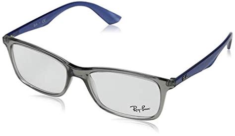 ray ban rx7047 eyeglasses in gray for men save 19 lyst