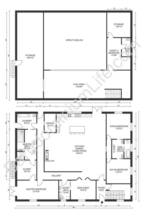 unique barndominium floor plans  loft  suit  lifestyle